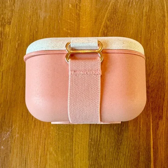 OUR PLACE Layered Lunchbox Set With Utensils NEW Bento Lunch Box Snacks NIB - Picture 7 of 7